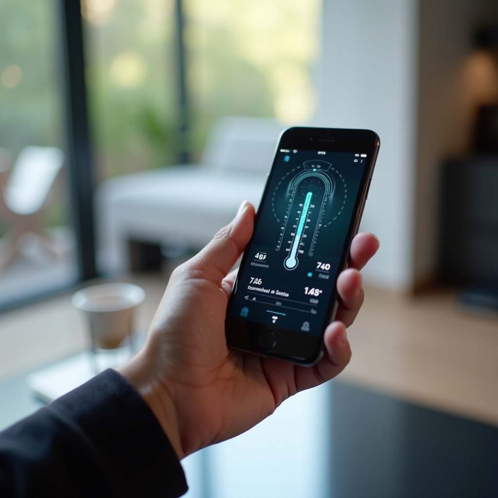 does my phone have a temperature sensor