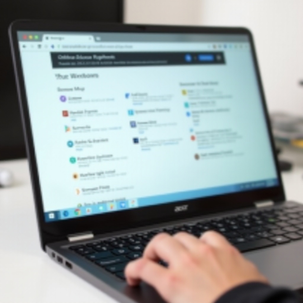 Acer Chromebookの自動右クリックを無効にする拡張機能