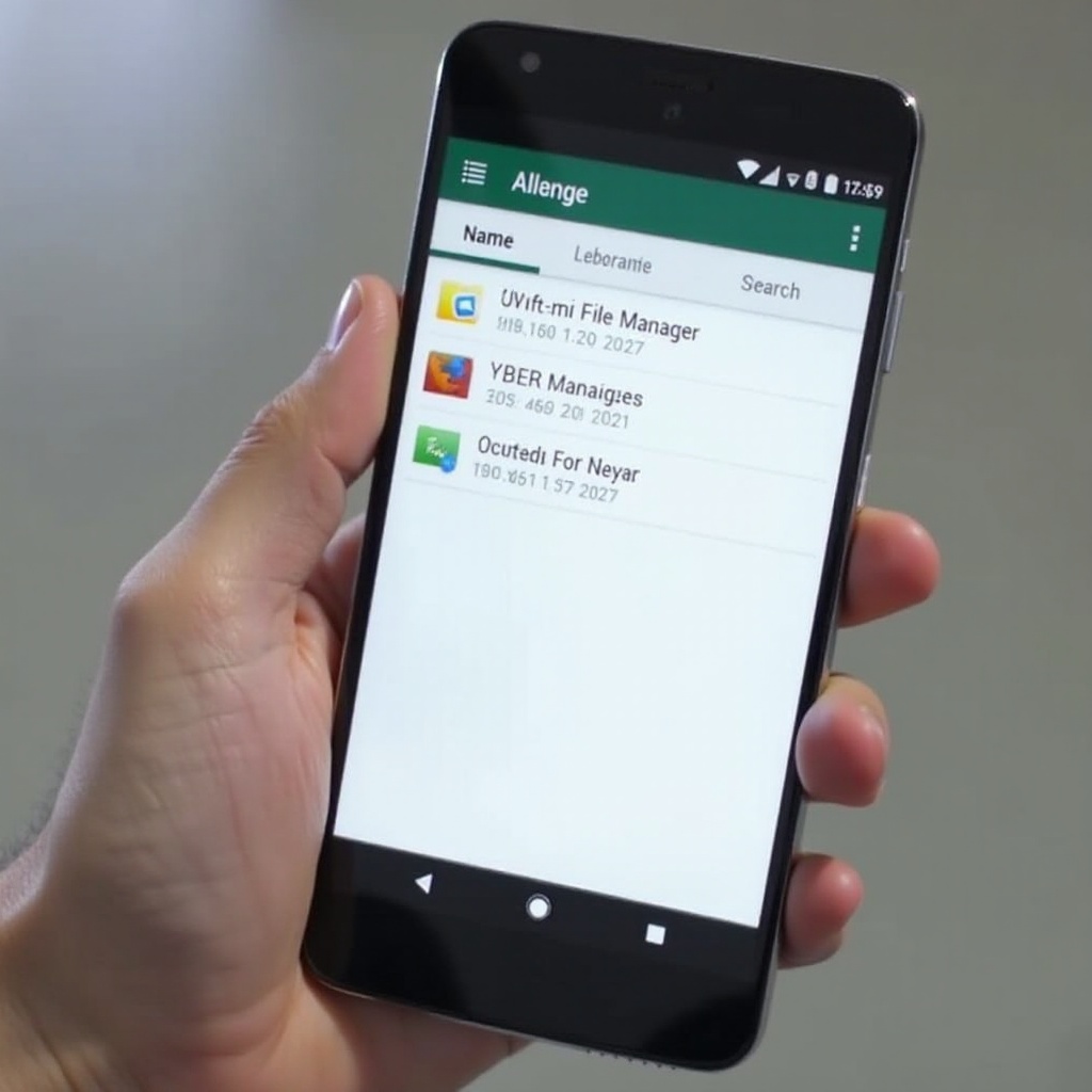 wysyłaj wszędzie, nie można znaleźć plików na telefonie z Androidem