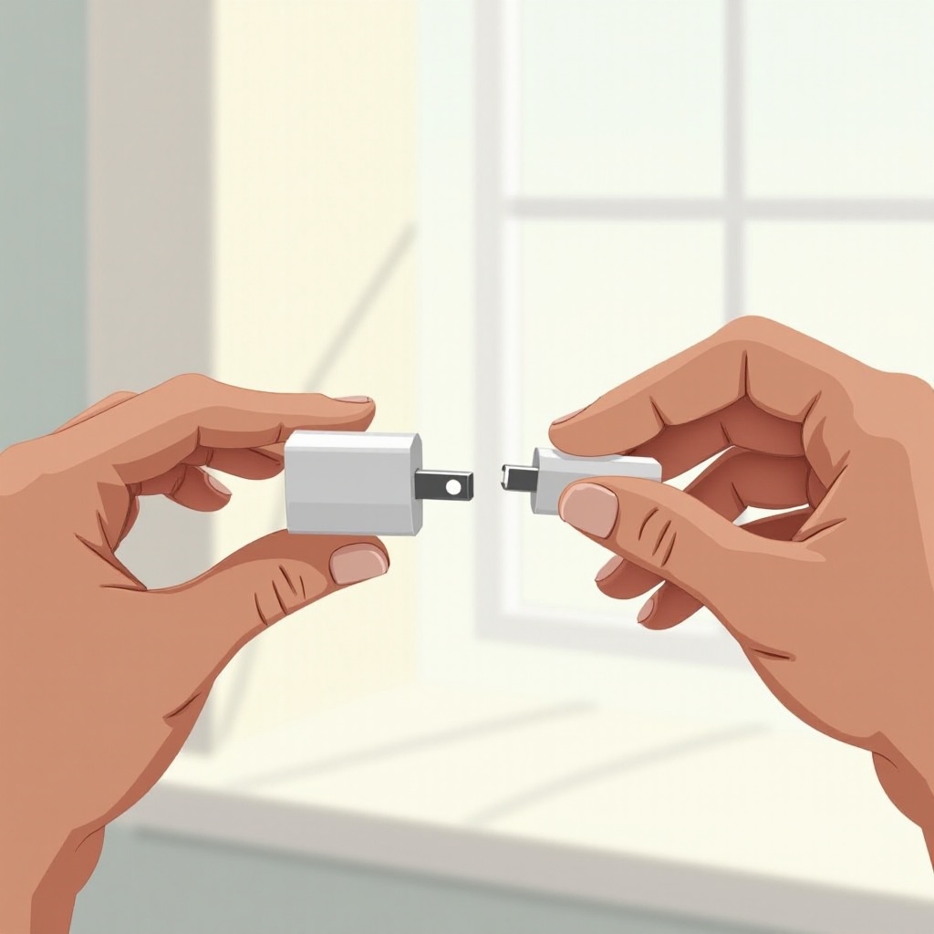 how to fix broken iphone charger tip
