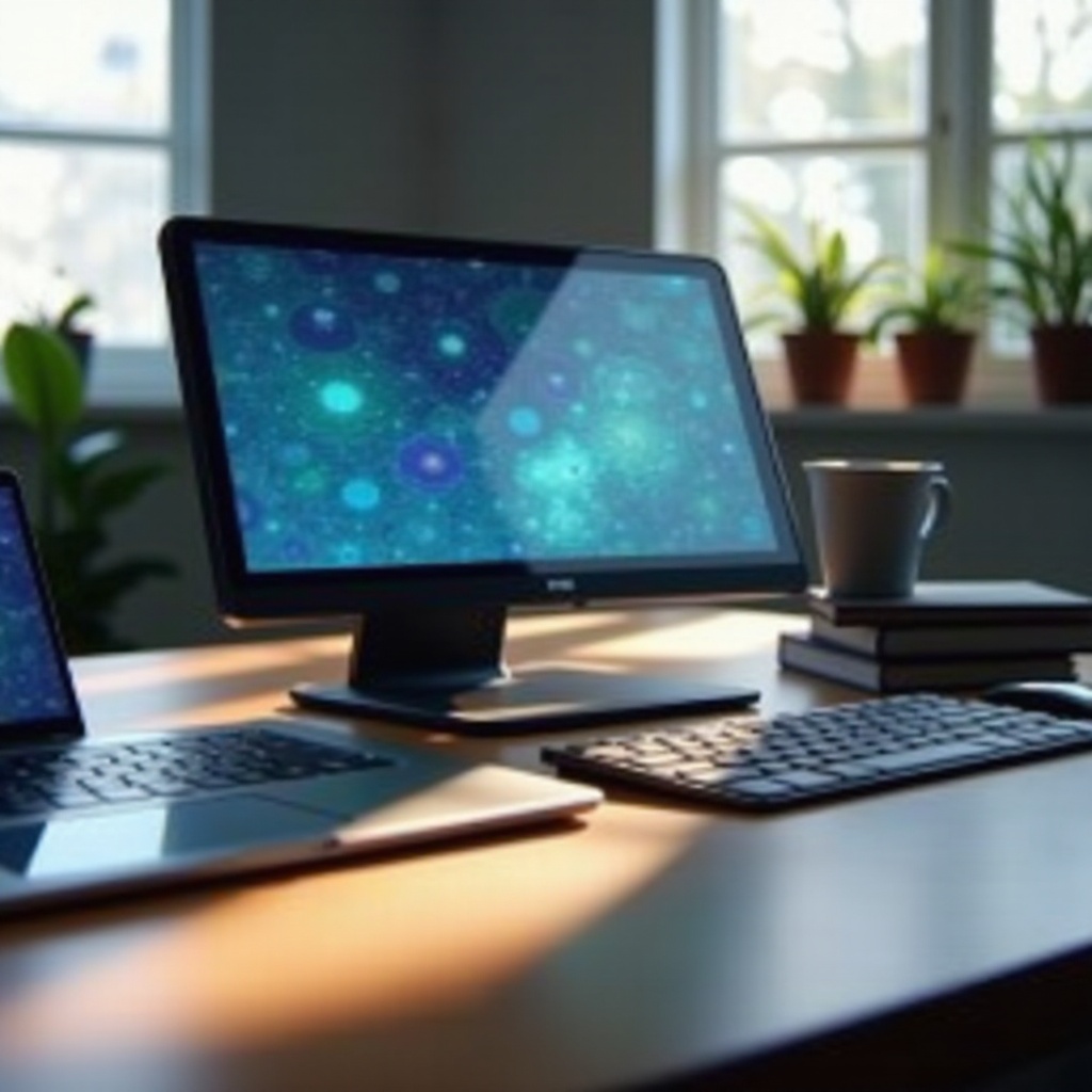 モニターとして使用するタブレット