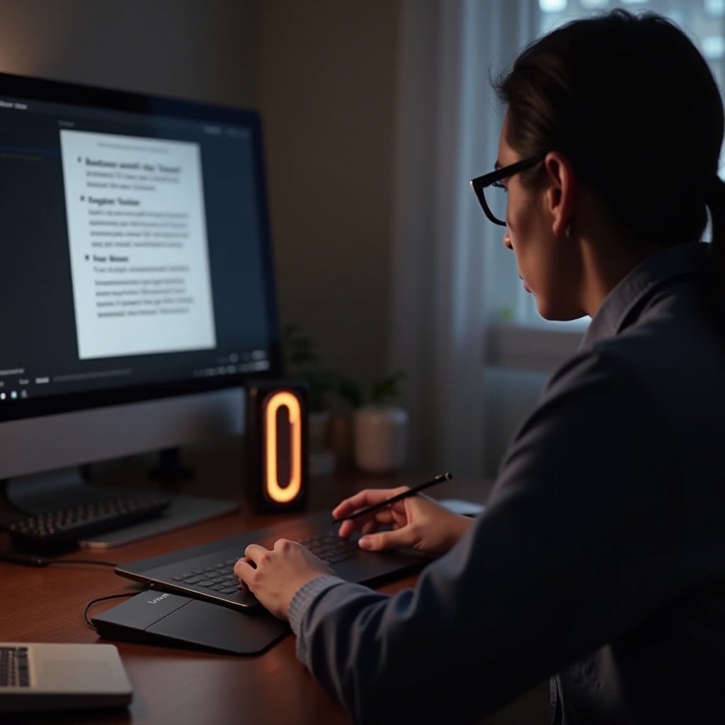 tablet wacom berhenti melacak dengan benar