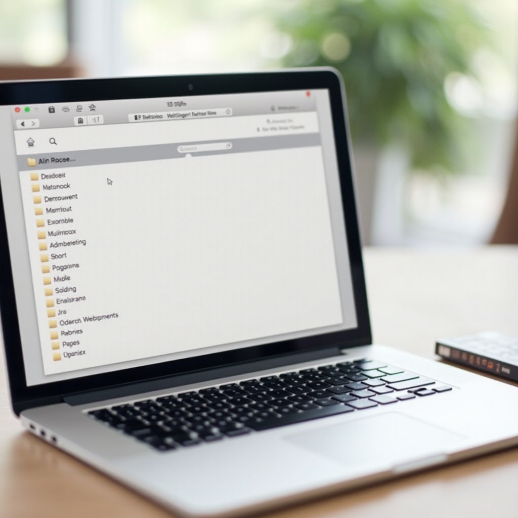 MacBookのデスクトップでフォルダーを作成する方法