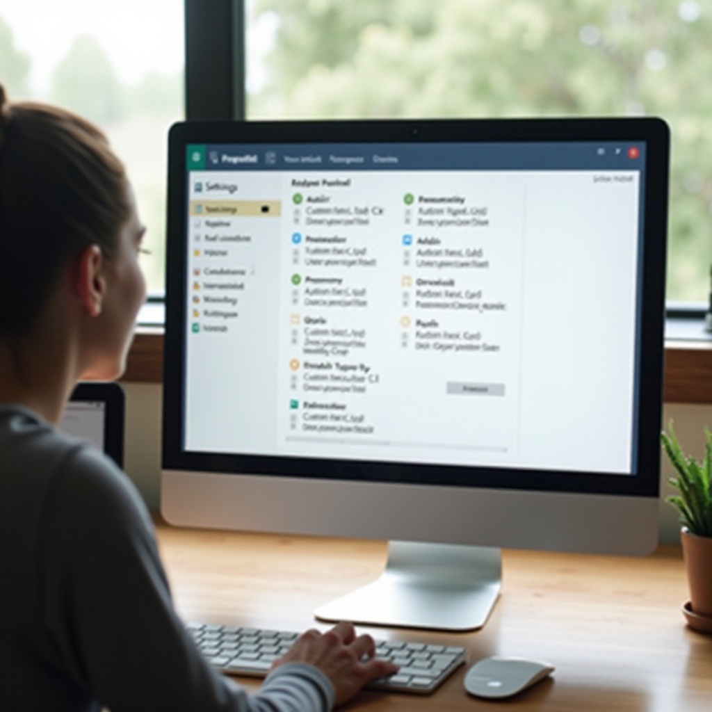 마우스 포인터 크기 조정