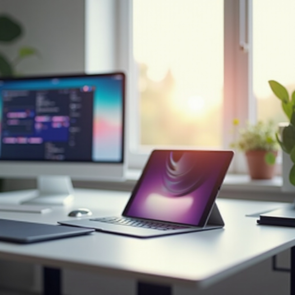 tablet used as monitor