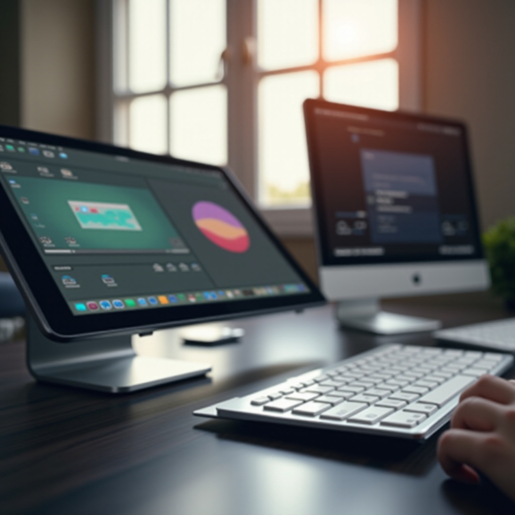 tablet digunakan sebagai monitor