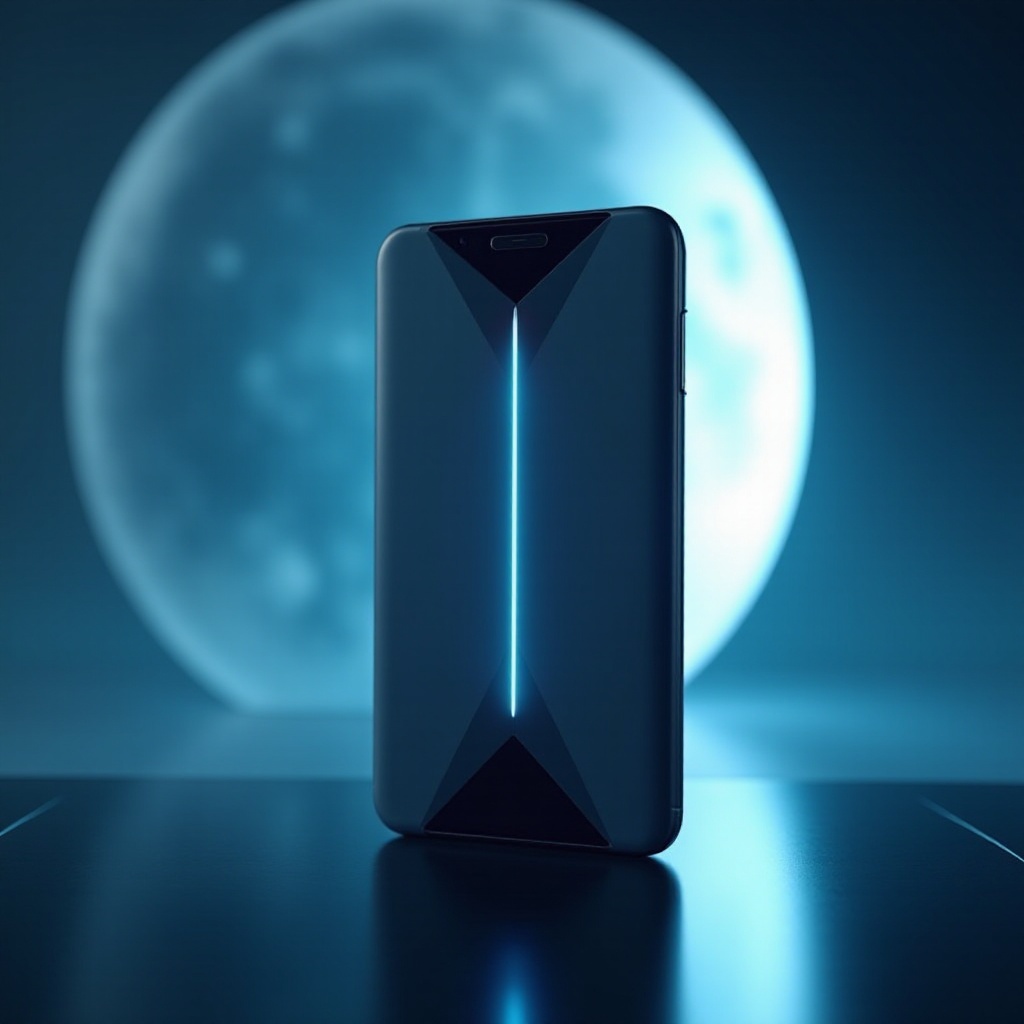 telefoon met laser
