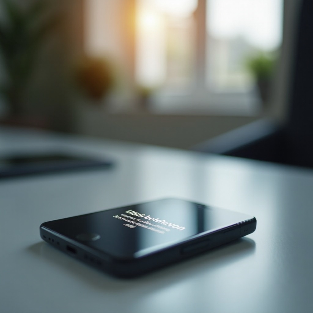 telefoon zegt dat er vloeistof is gedetecteerd