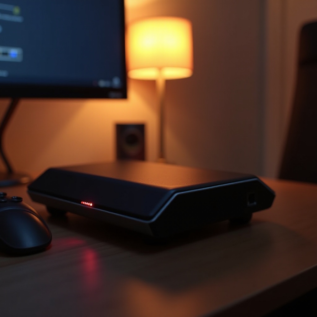 migająca lampka zasilania Steam Deck