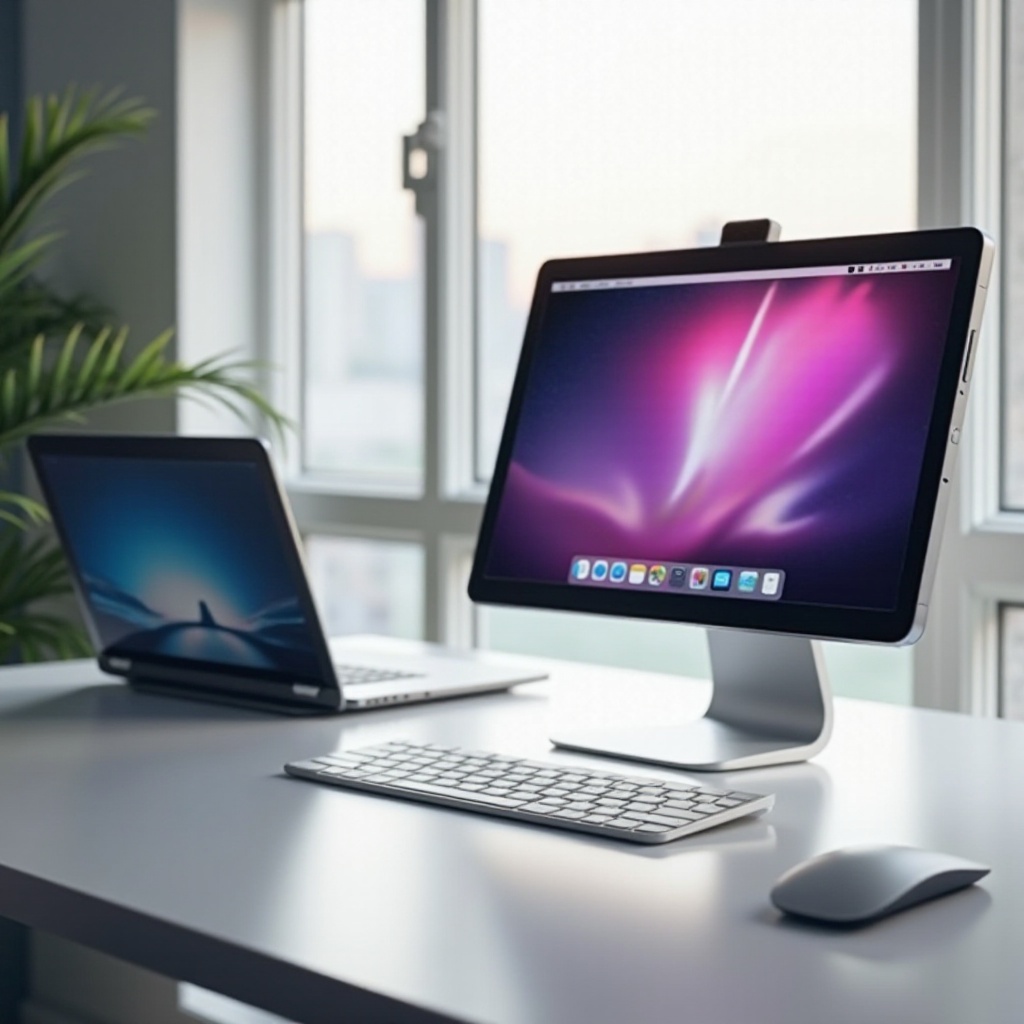 แท็บเล็ตที่ใช้เป็นจอภาพ