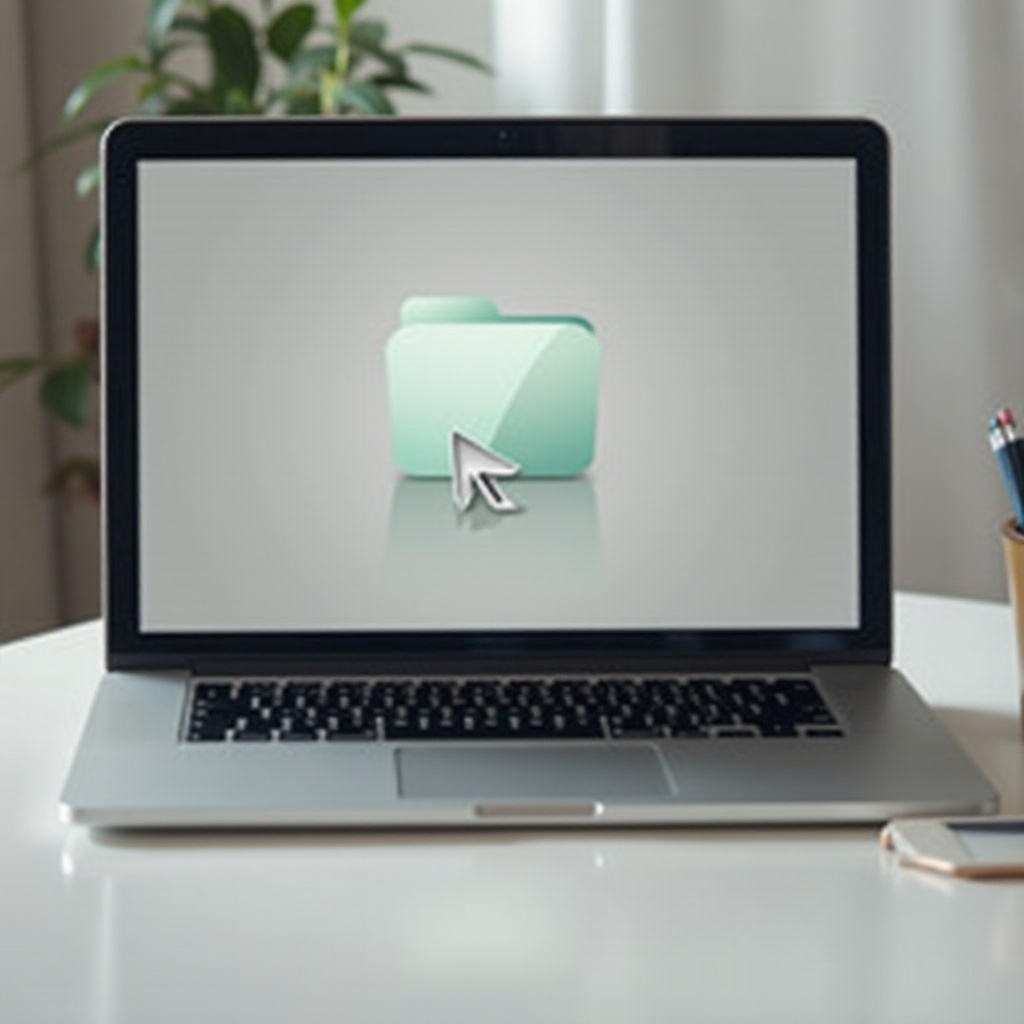 cara membuat folder di desktop macbook