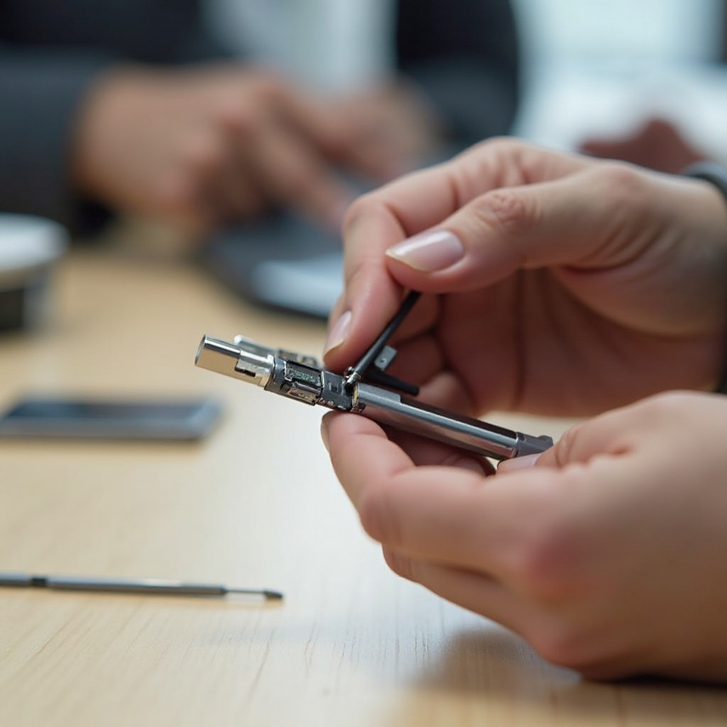 how to fix broken iphone charger tip
