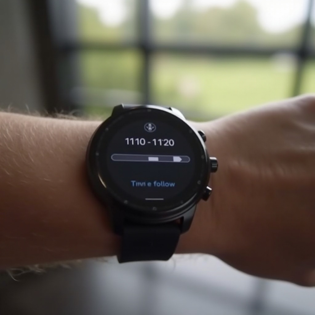 letsfitスマートウォッチでの時間と日付の設定方法