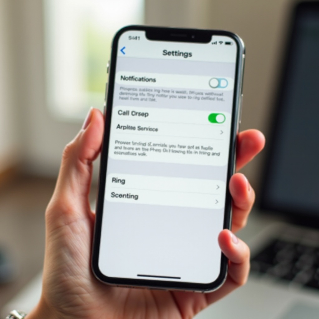how to turn off ring notifications on iphone