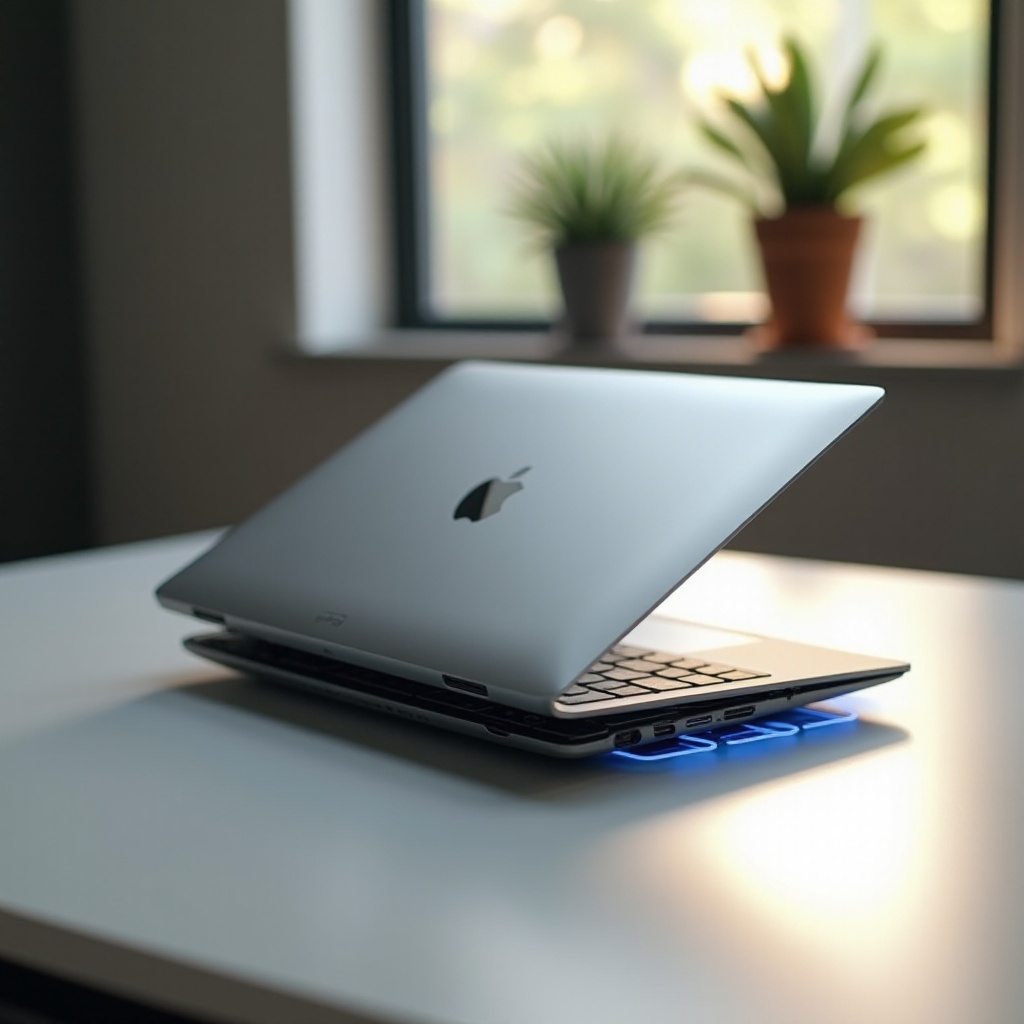 パッシブ冷却付きのラップトップ