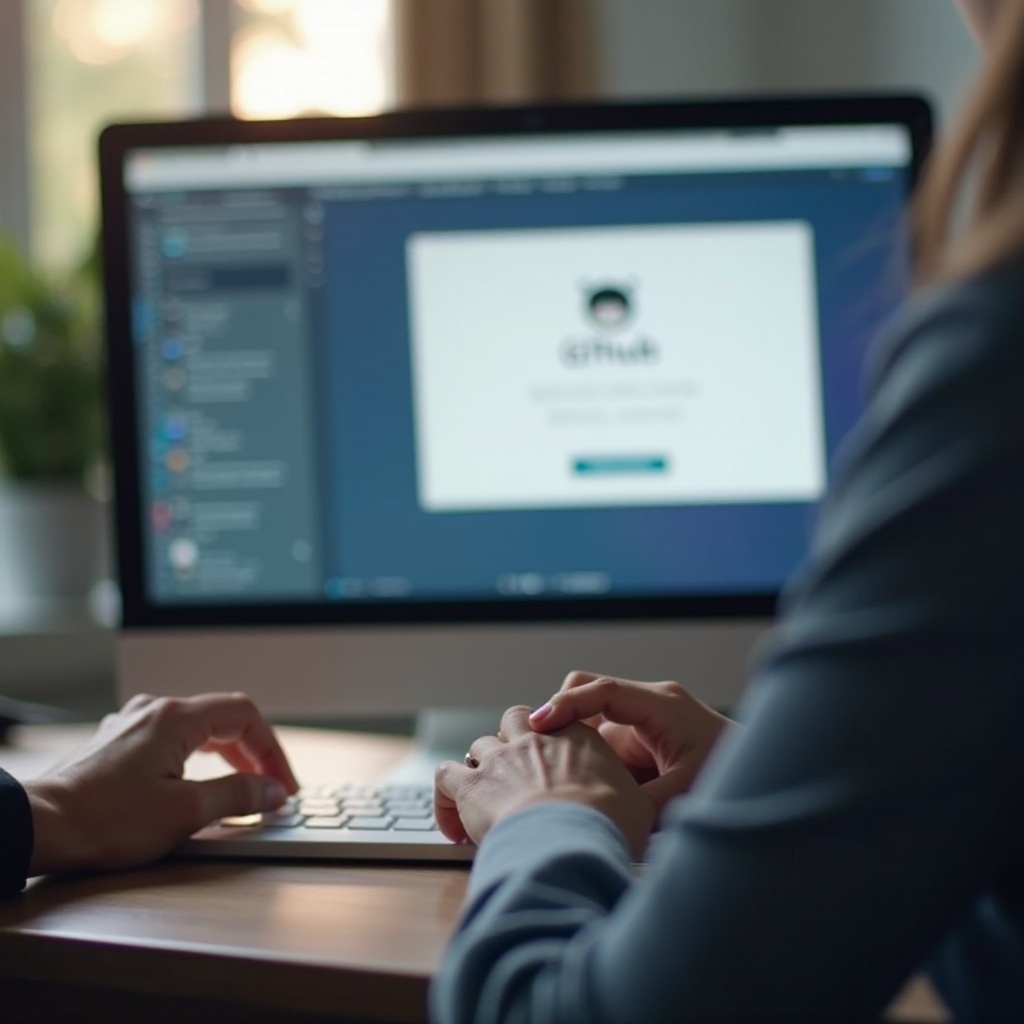 otorisasi perangkat melalui keyboard github