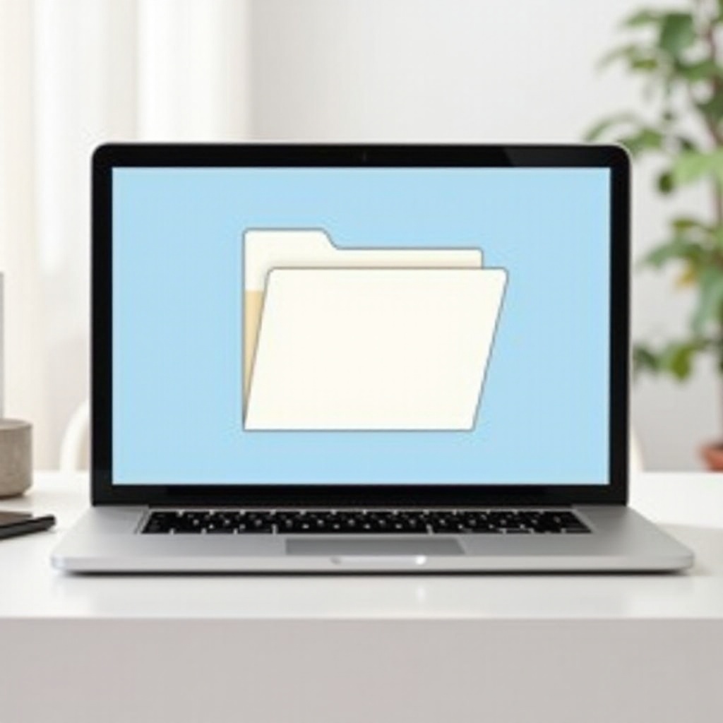 jak utworzyć folder na pulpicie MacBooka