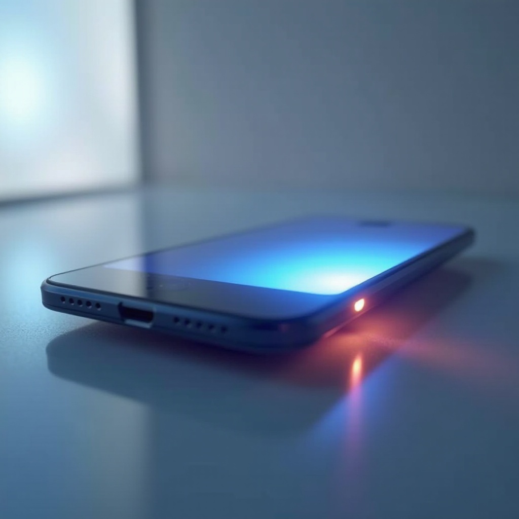 phone with laser