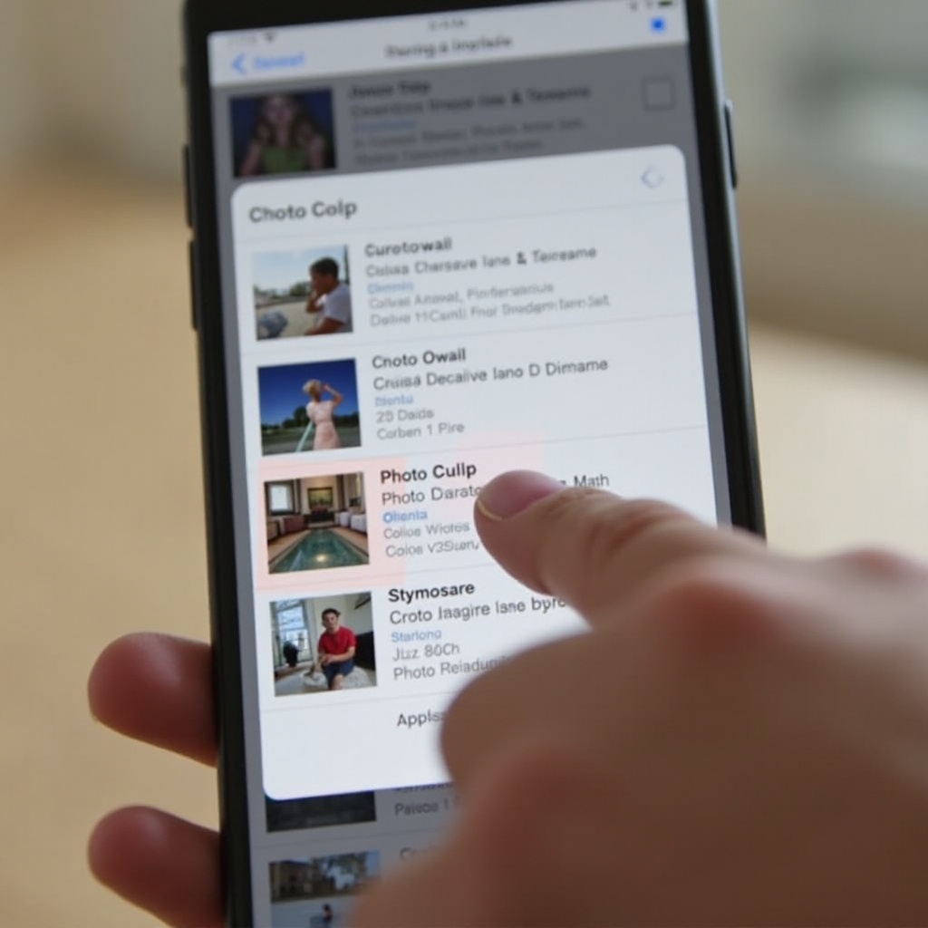 iPhoneで写真のサイズを知る方法