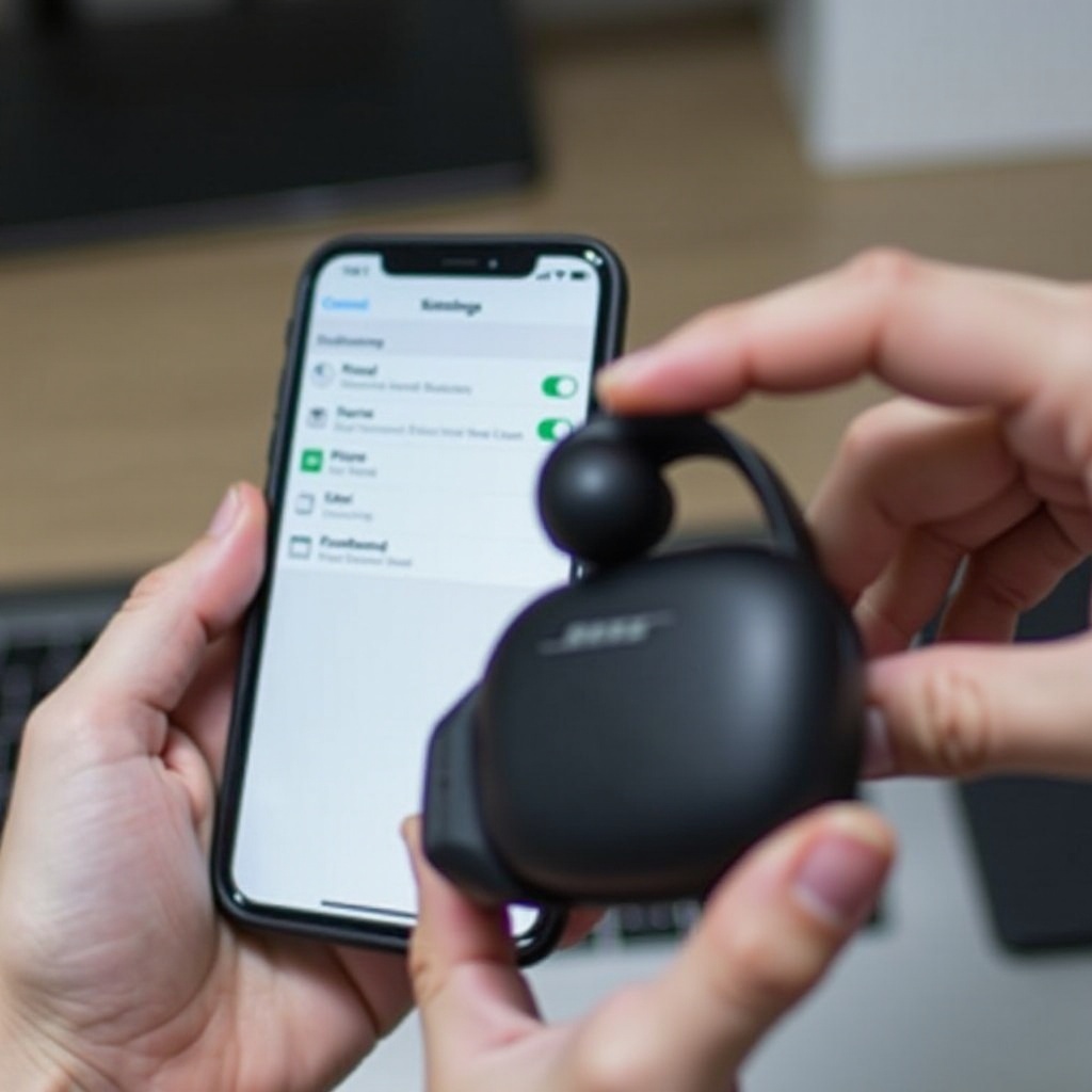 how to pair bose presence headset to iphone