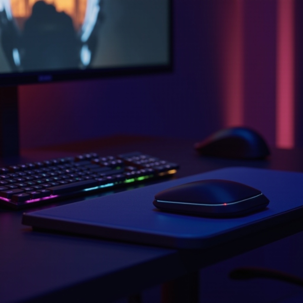 bezprzewodowa klawiatura i mysz do steam deck