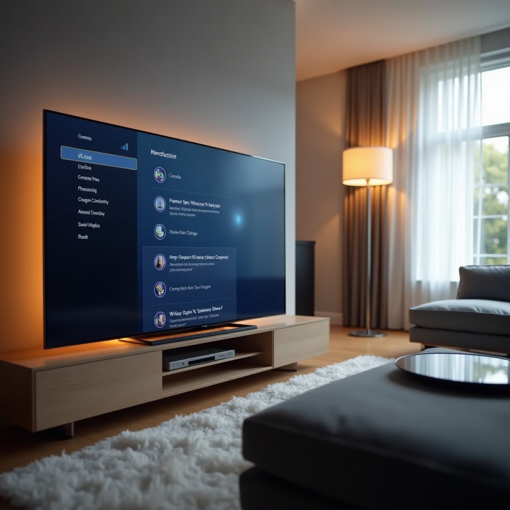 サムスンのテレビ画面サイズを調整する方法