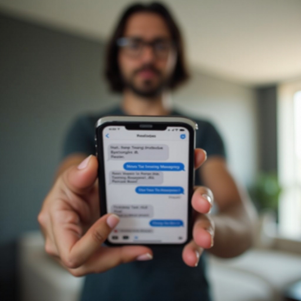 pesan teks iPhone tidak muncul