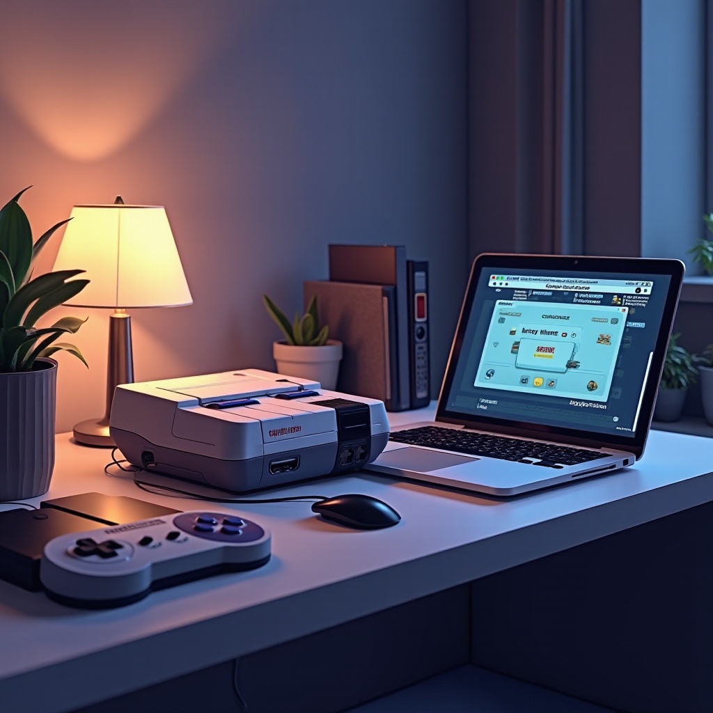 cara menambahkan game ke SNES Classic