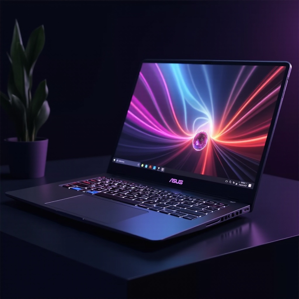 laptop Asus dengan RAM 16GB