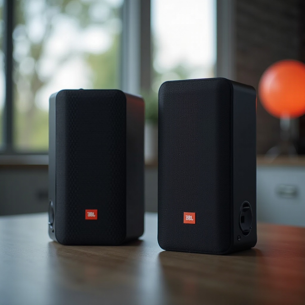 2つのJBL EON 715スピーカーを一緒にペアリングする方法