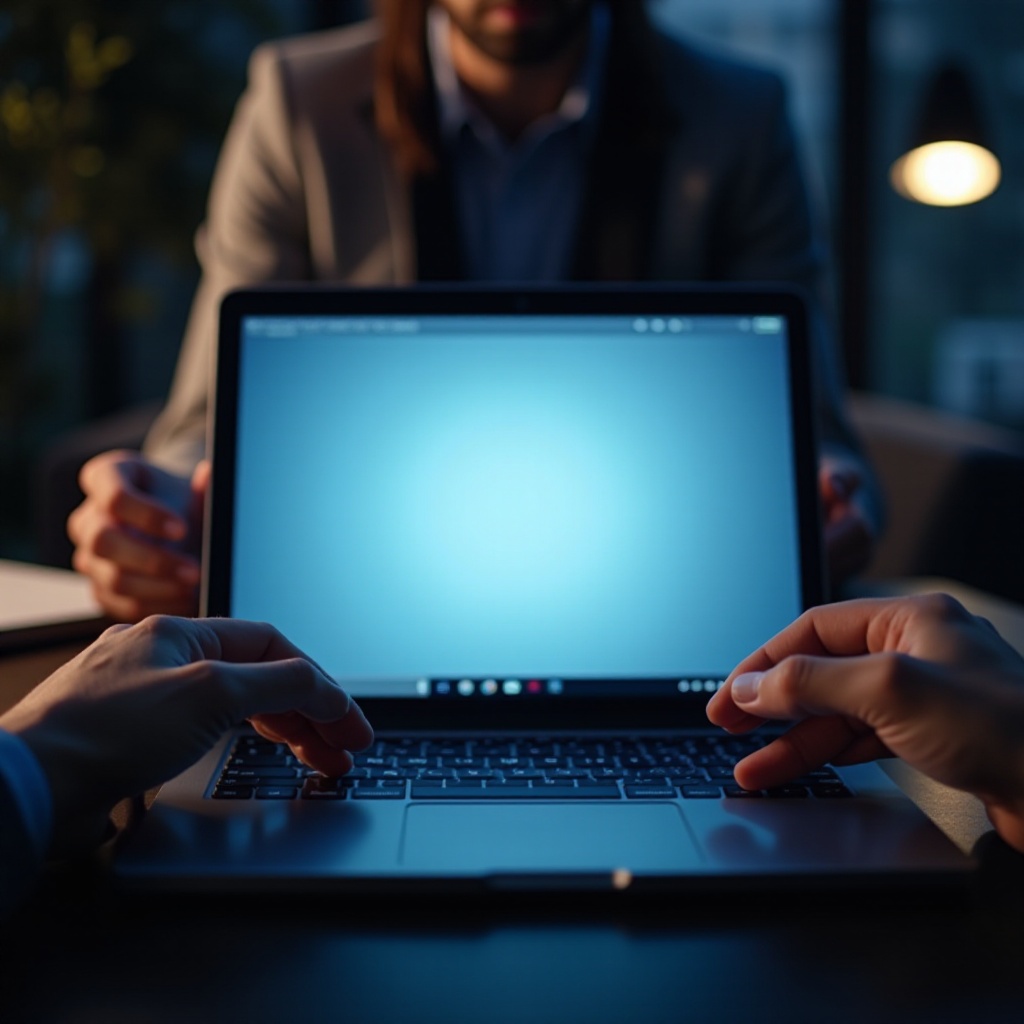 내 노트북이 멈췄어요