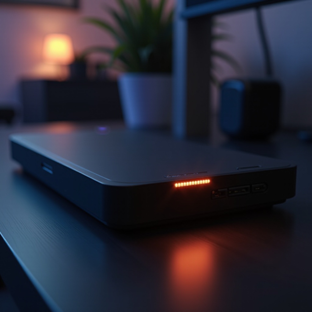 migająca lampka zasilania Steam Deck