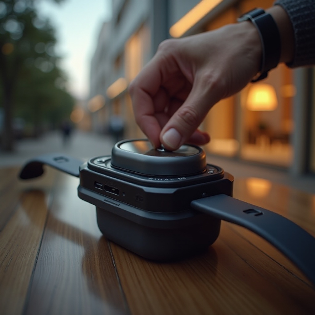 hidden port how to charge smart watch without charger