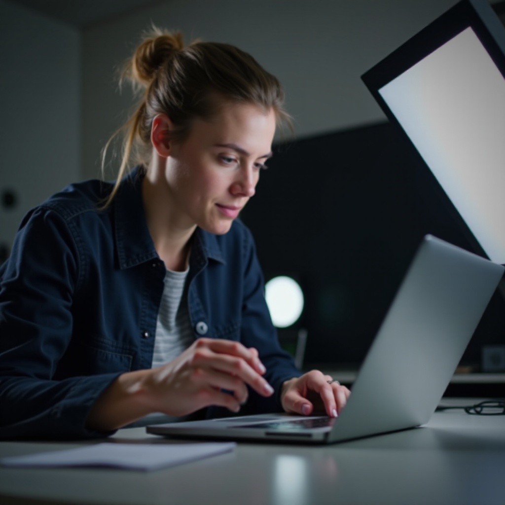 laptop scherm wordt willekeurig zwart