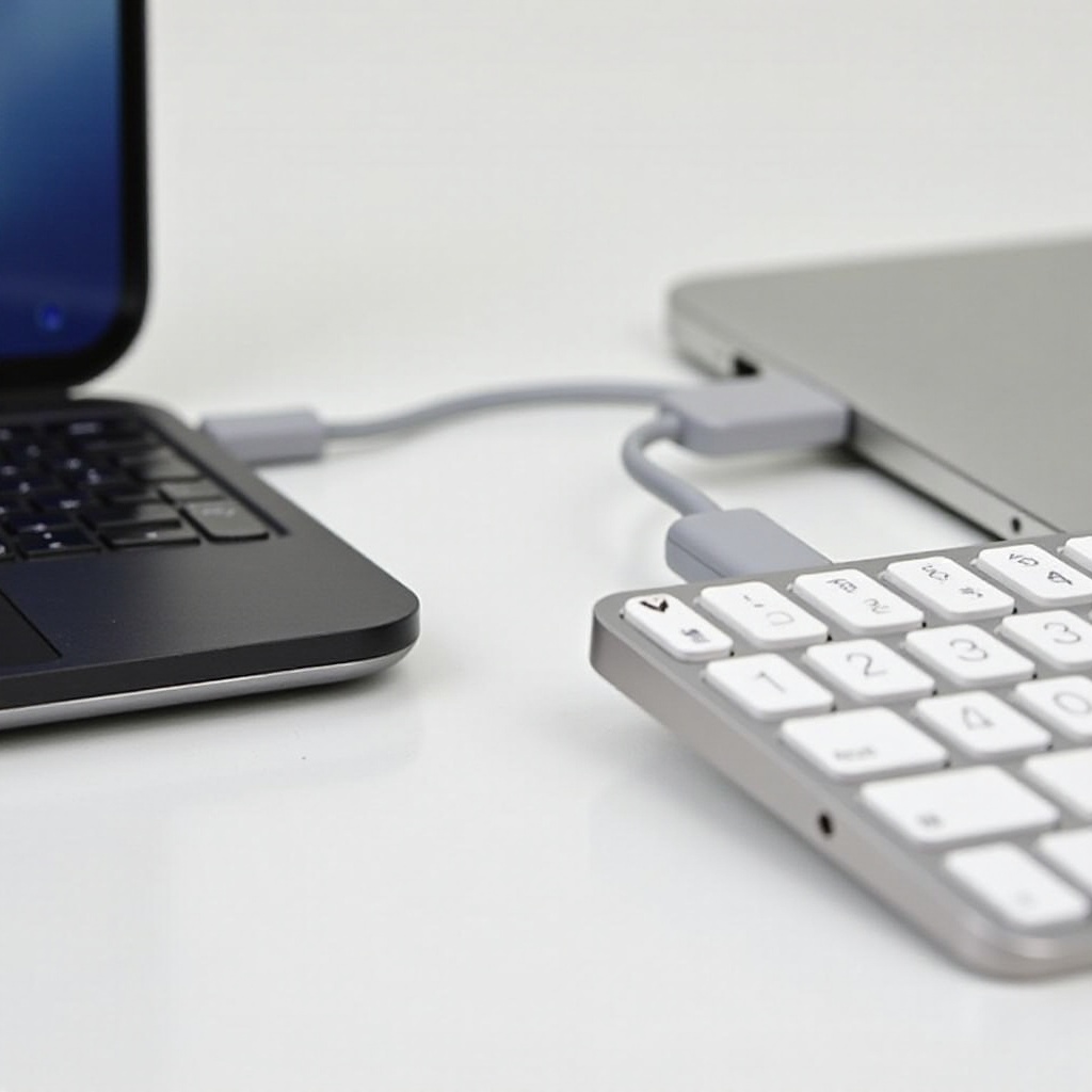 hoe een bedraad toetsenbord op een mobiele telefoon aan te sluiten