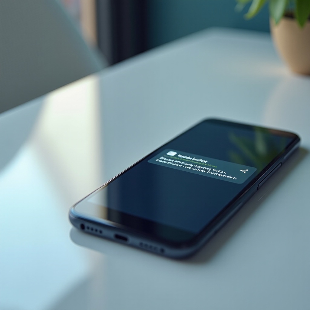 telefoon zegt dat er vloeistof is gedetecteerd