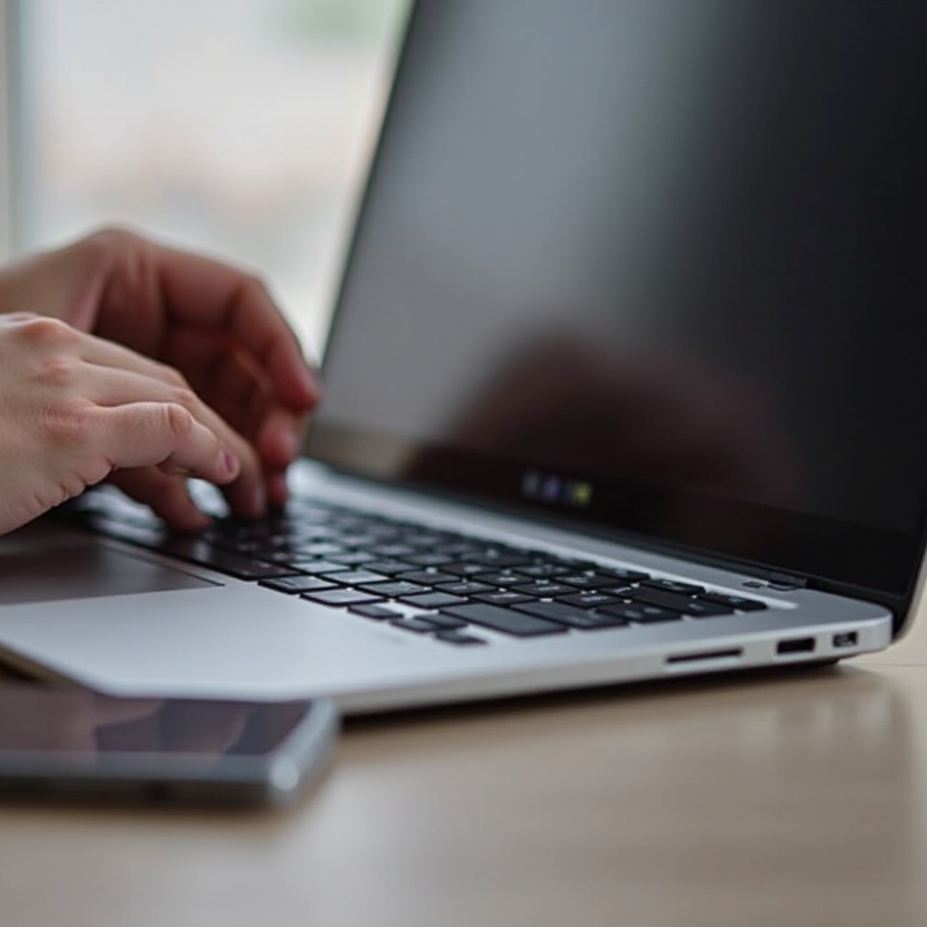 HP 크롬북 키보드가 작동하지 않음