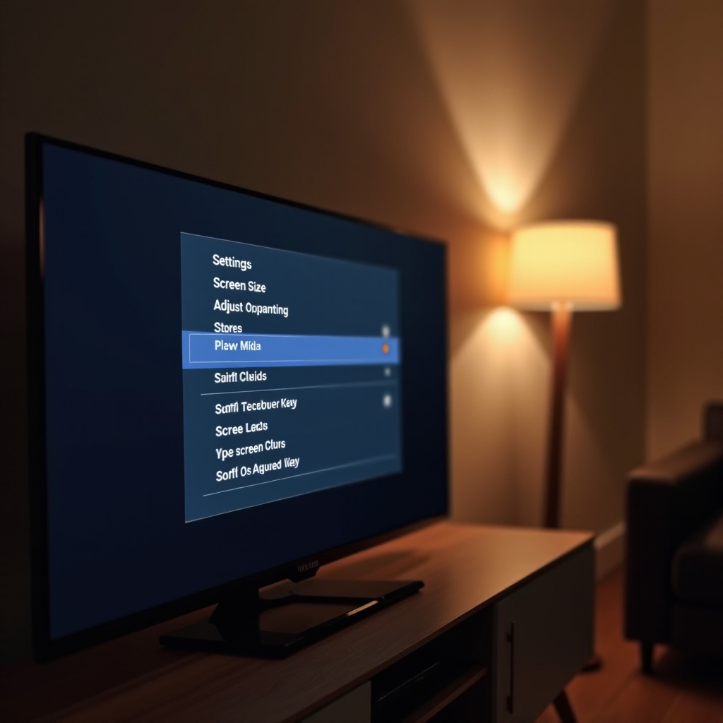 kuinka säätää Samsung-television näytön kokoa